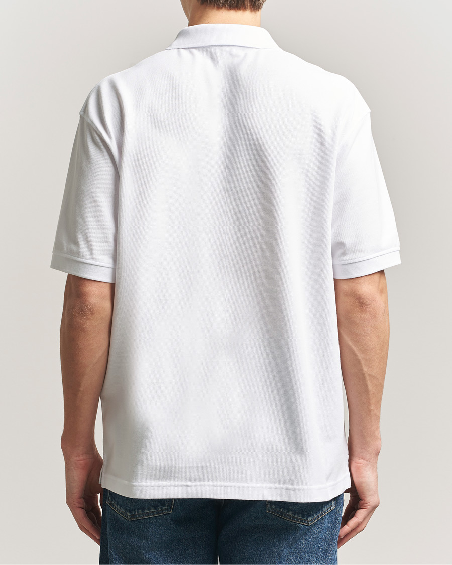 Uomini | Polo | Stone Island | Organic Cotton Pique White
