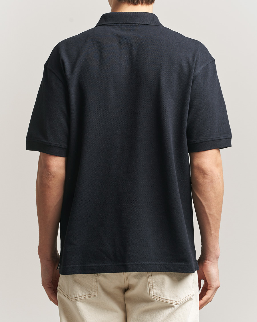 Uomini | Polo | Stone Island | Organic Cotton Pique Navy