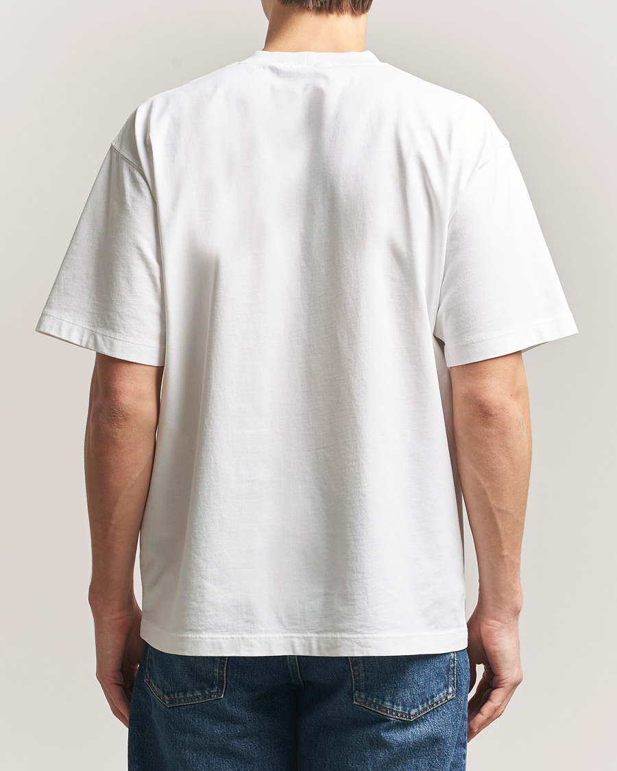 Uomini | T-shirt | Stone Island | Combed Organic Cotton T-Shirt White