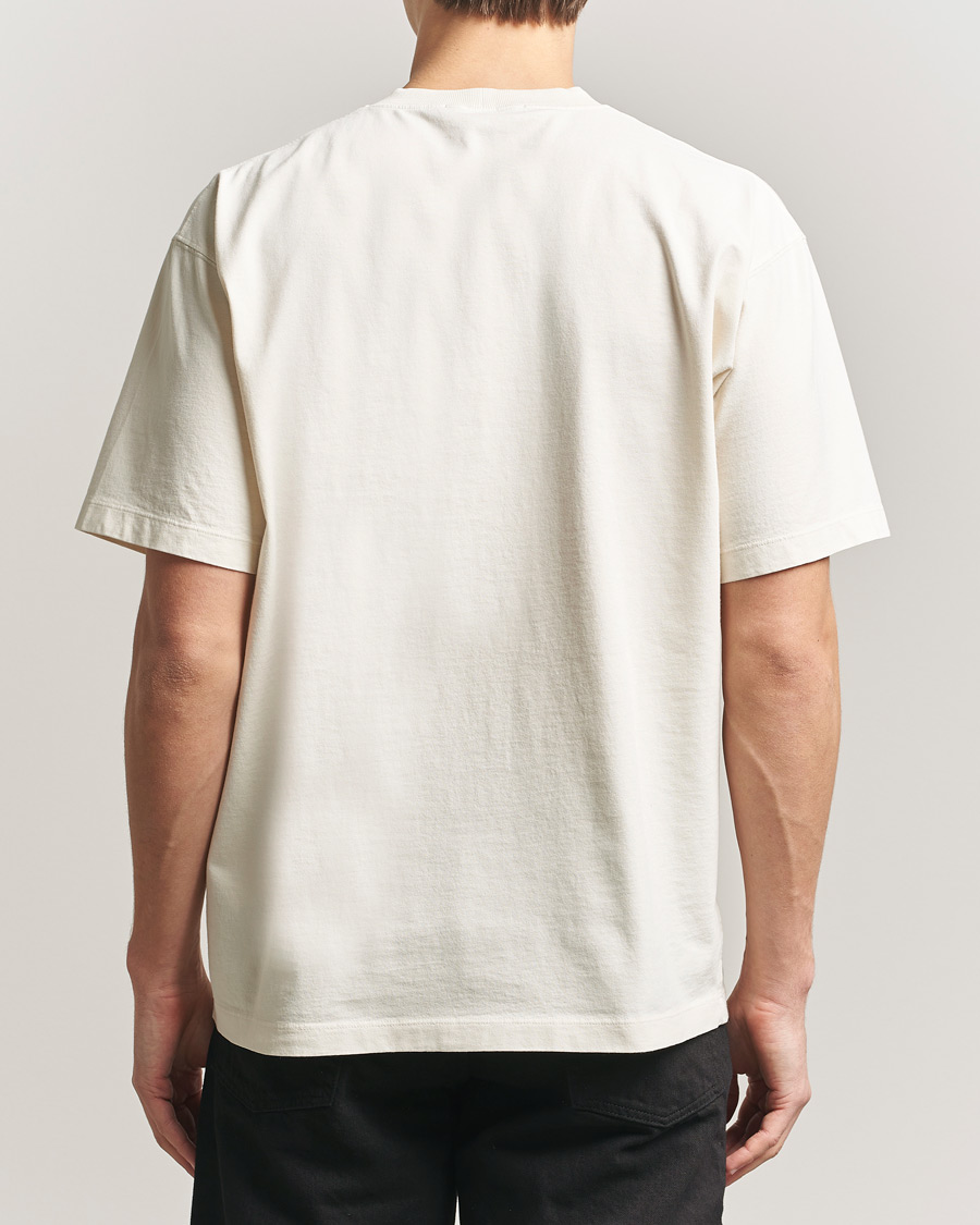 Uomini | T-shirt | Stone Island | Combed Organic Cotton T-Shirt Ivory