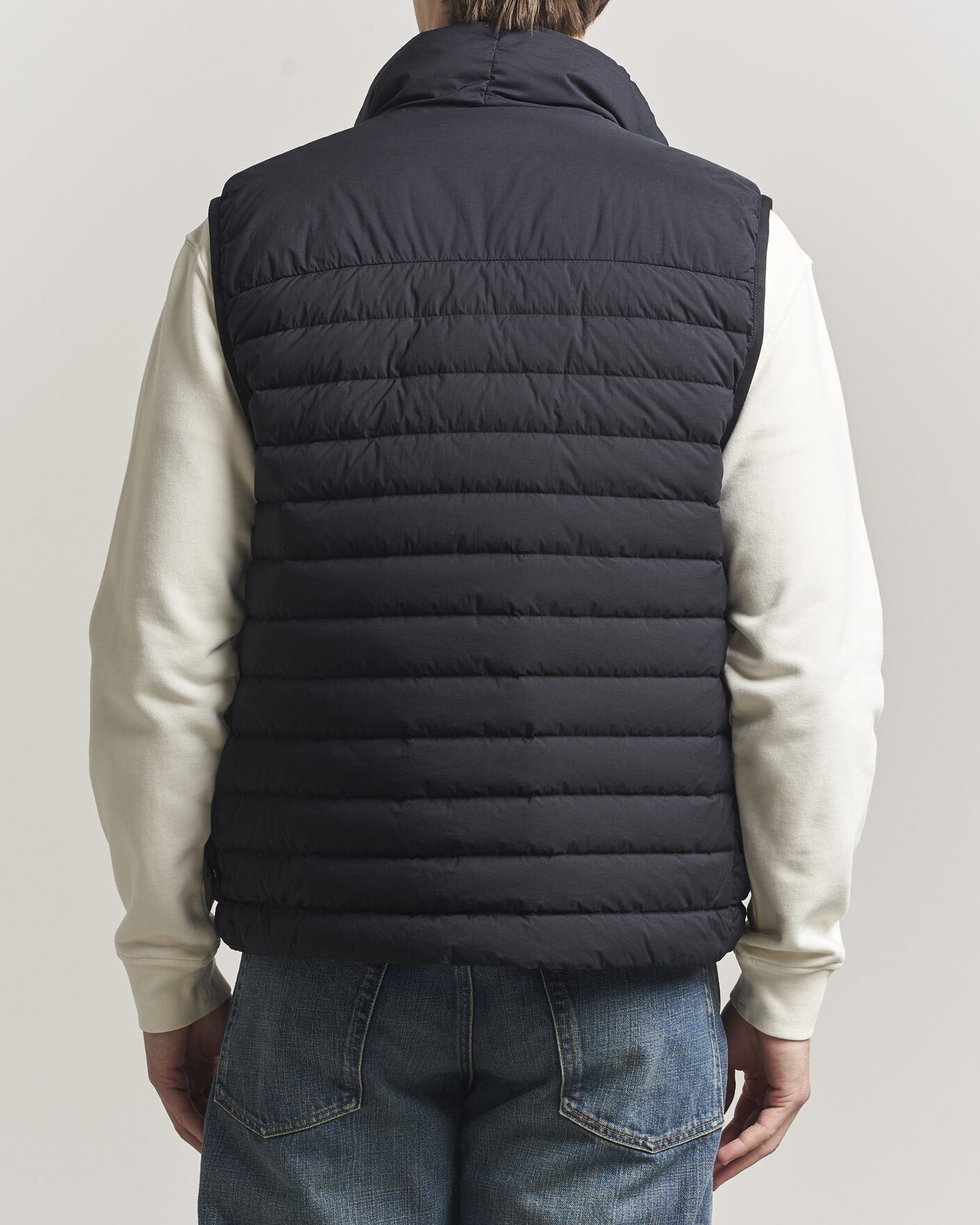 Uomini | Gilet | Stone Island | Nylon Down Vest Navy