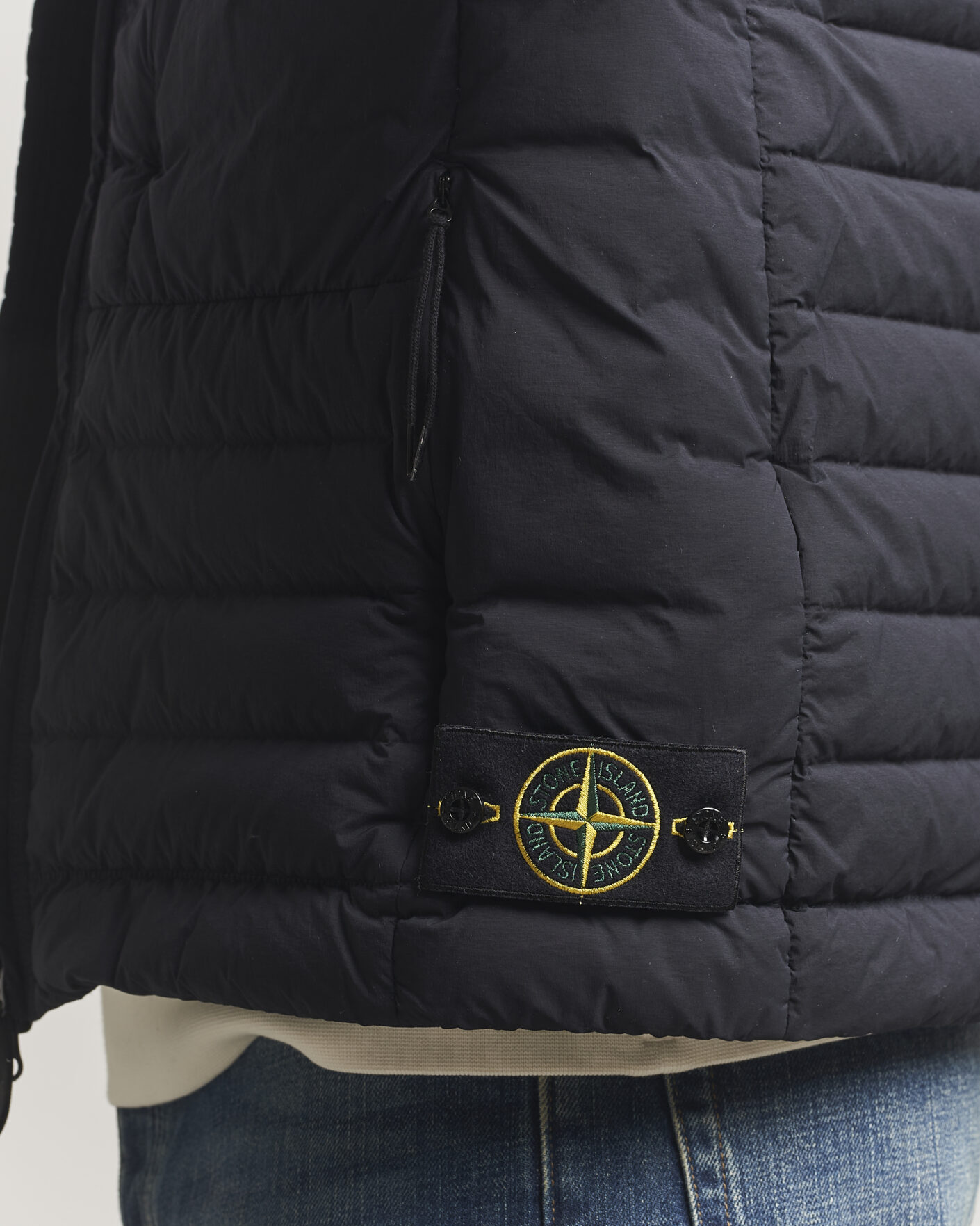 Uomini | Gilet | Stone Island | Nylon Down Vest Navy