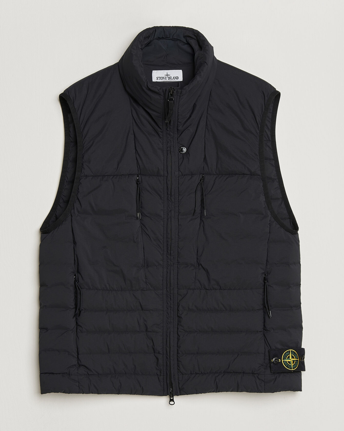 Uomini | Gilet | Stone Island | Nylon Down Vest Black