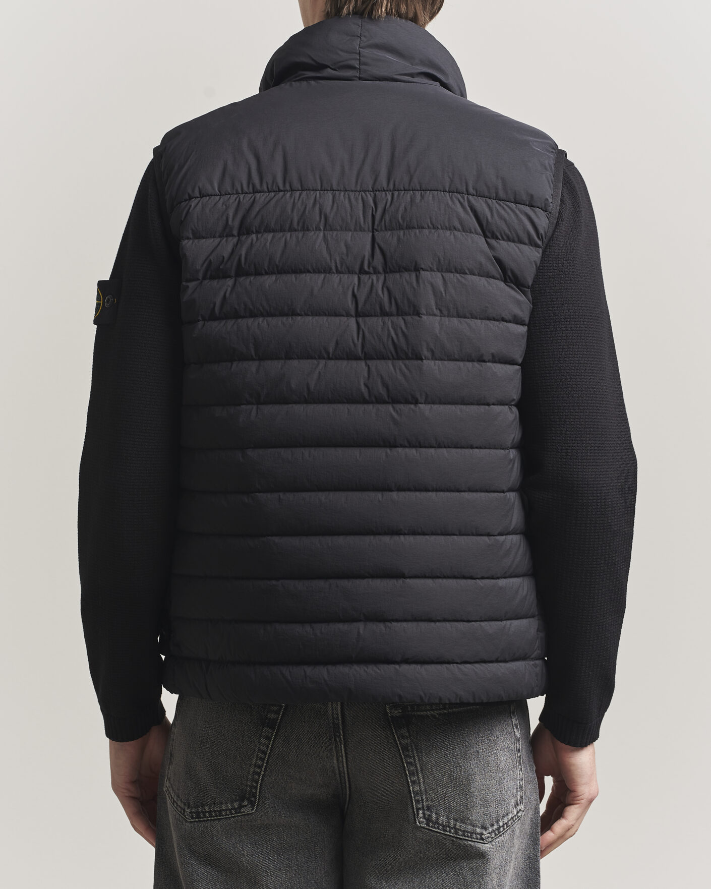 Uomini | Gilet | Stone Island | Nylon Down Vest Black