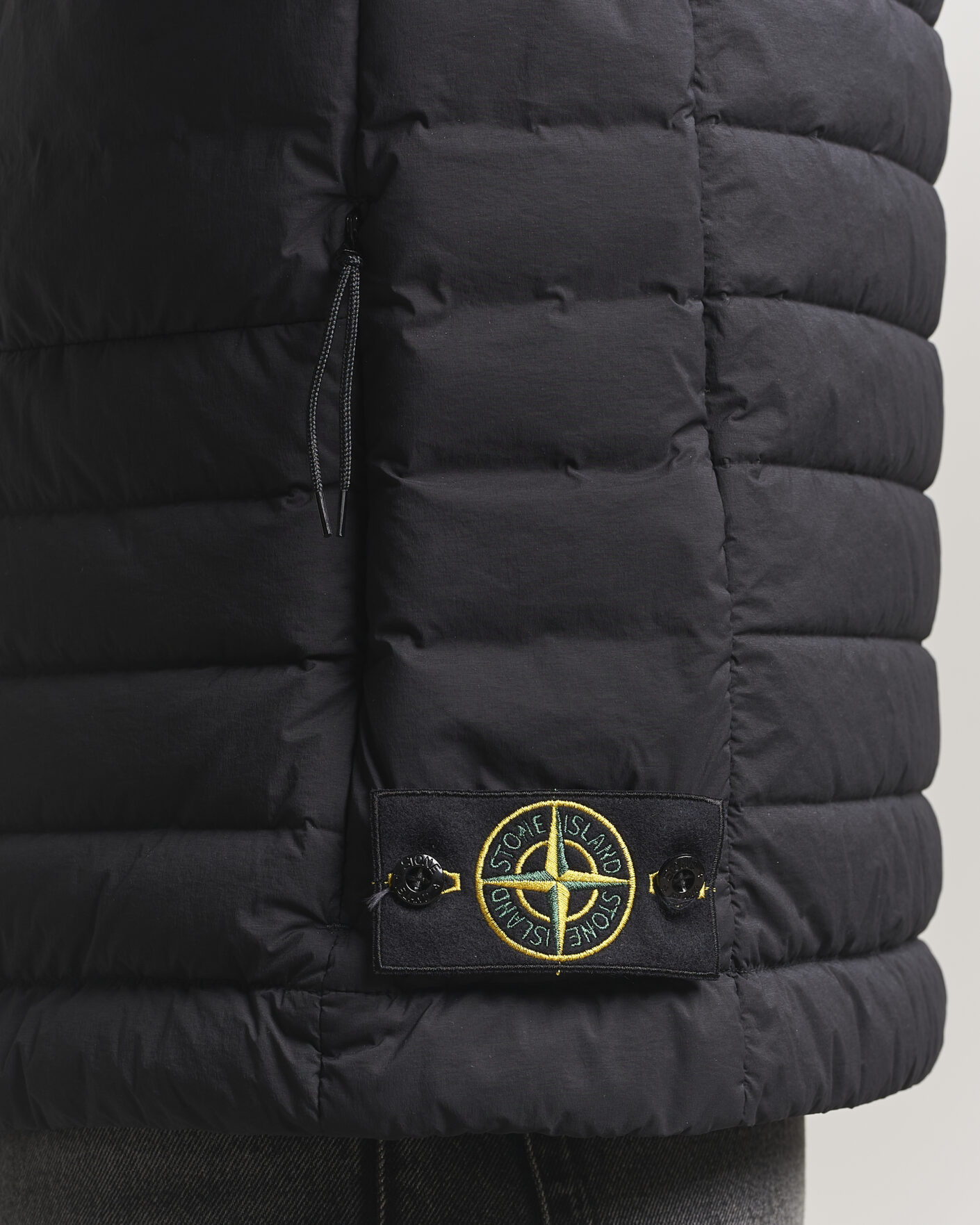 Uomini | Gilet | Stone Island | Nylon Down Vest Black