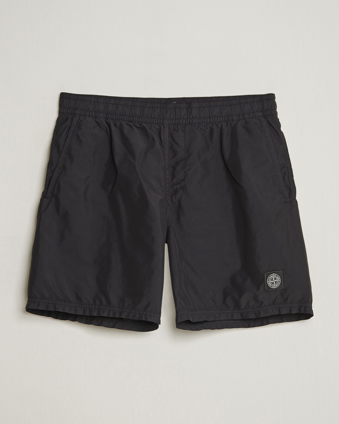 Uomini | Costumi da bagno | Stone Island | Brushed Nylon Swimshorts Black