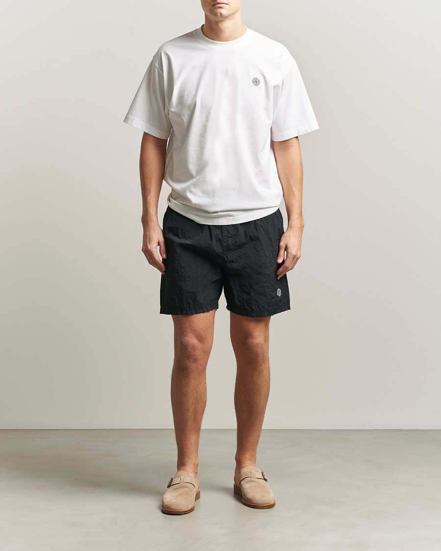 Uomini | Costumi da bagno | Stone Island | Nylon Metal Econyl Swimshorts Black
