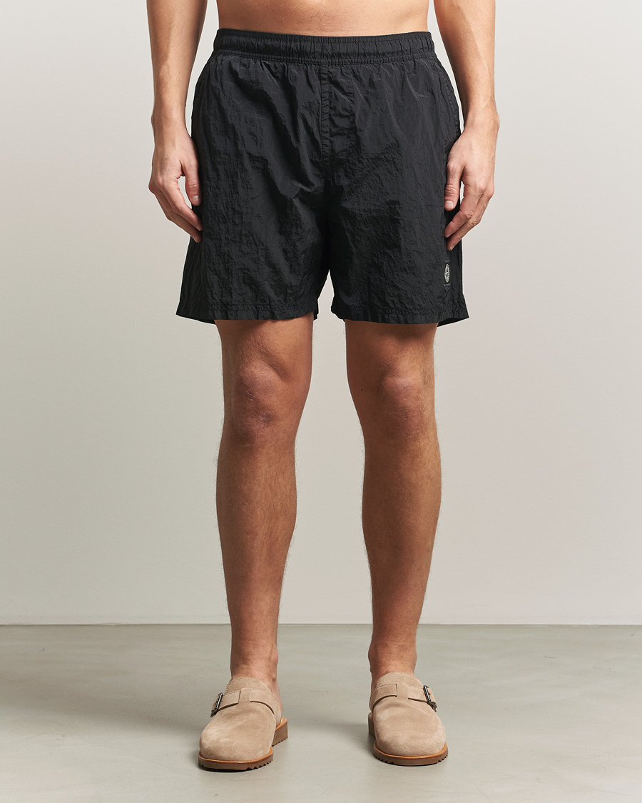 Uomini | Costumi da bagno | Stone Island | Nylon Metal Econyl Swimshorts Black