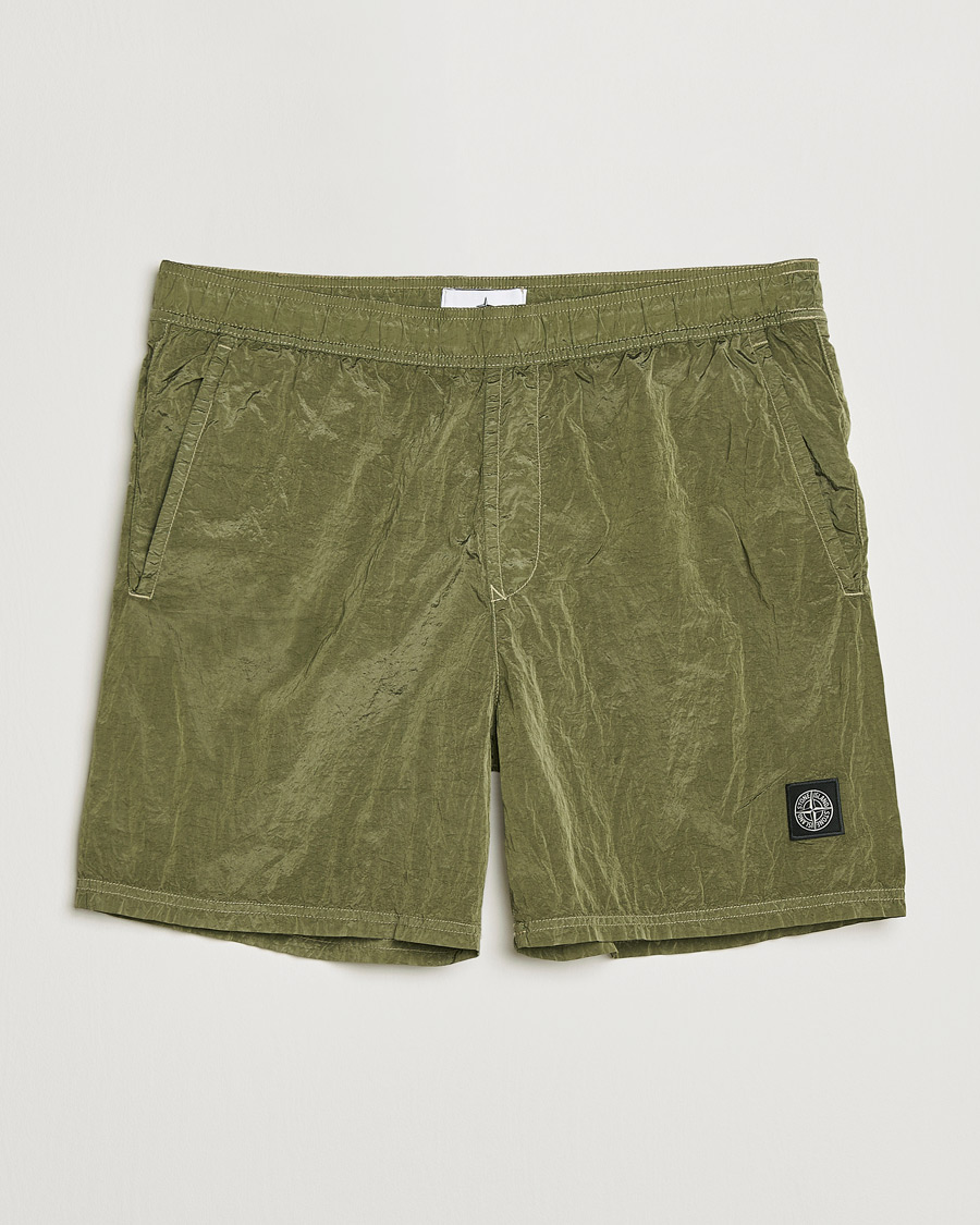 Uomini | Costumi da bagno | Stone Island | Nylon Metal Econyl Swimshorts Military Green