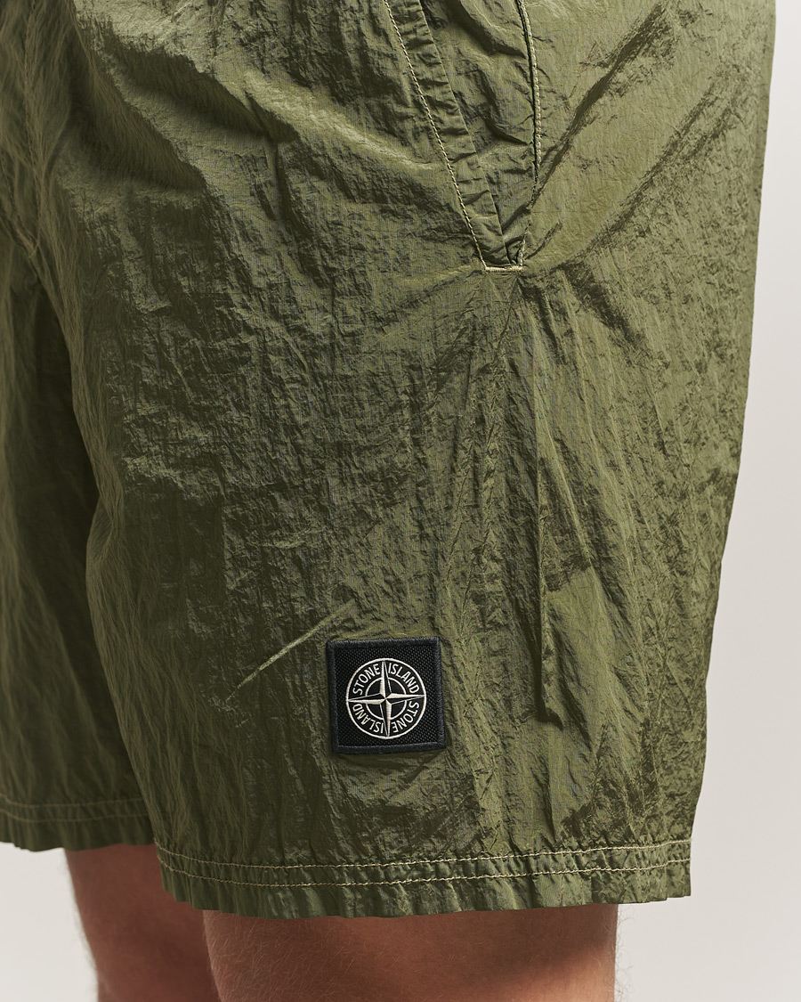 Uomini | Costumi da bagno | Stone Island | Nylon Metal Econyl Swimshorts Military Green