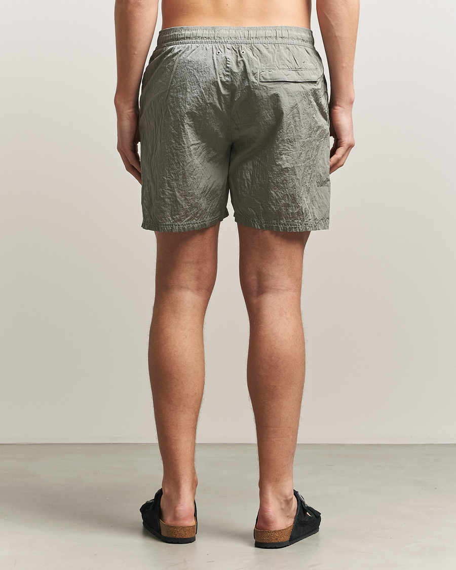 Uomini | Costumi da bagno | Stone Island | Nylon Metal Econyl Swimshorts Pearl Grey