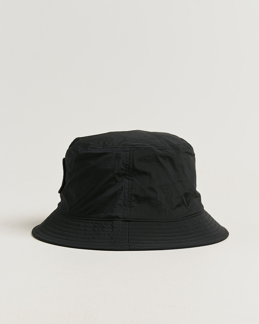 Uomini | Cappelli & Berretti | Stone Island | Nylon Metal Bucket Hat Black