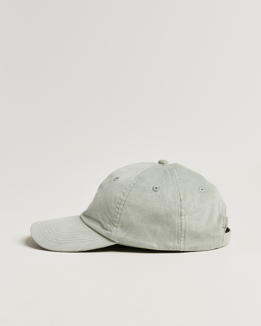 Uomini | Cappelli & Berretti | Stone Island | Micro Cord Cotton Cap Sage