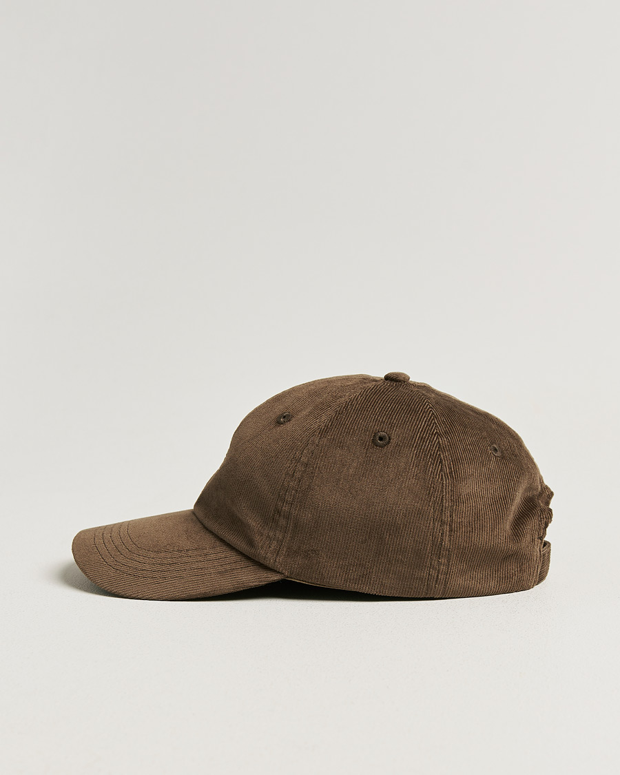 Uomini | Cappelli & Berretti | Stone Island | Micro Cord Cotton Cap Umber