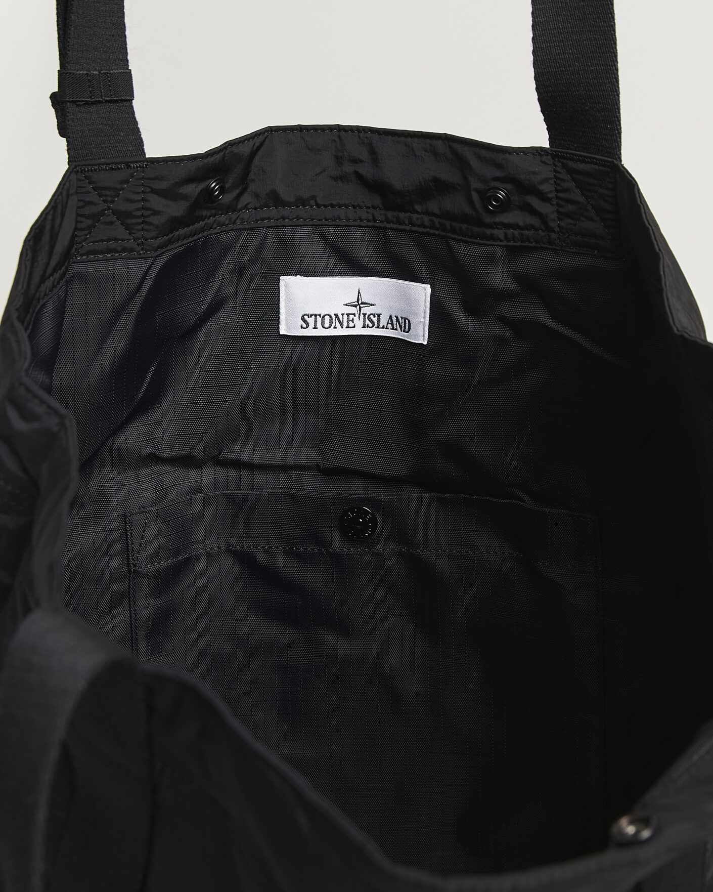 Uomini | Borse | Stone Island | Nylon Tote Bag Black