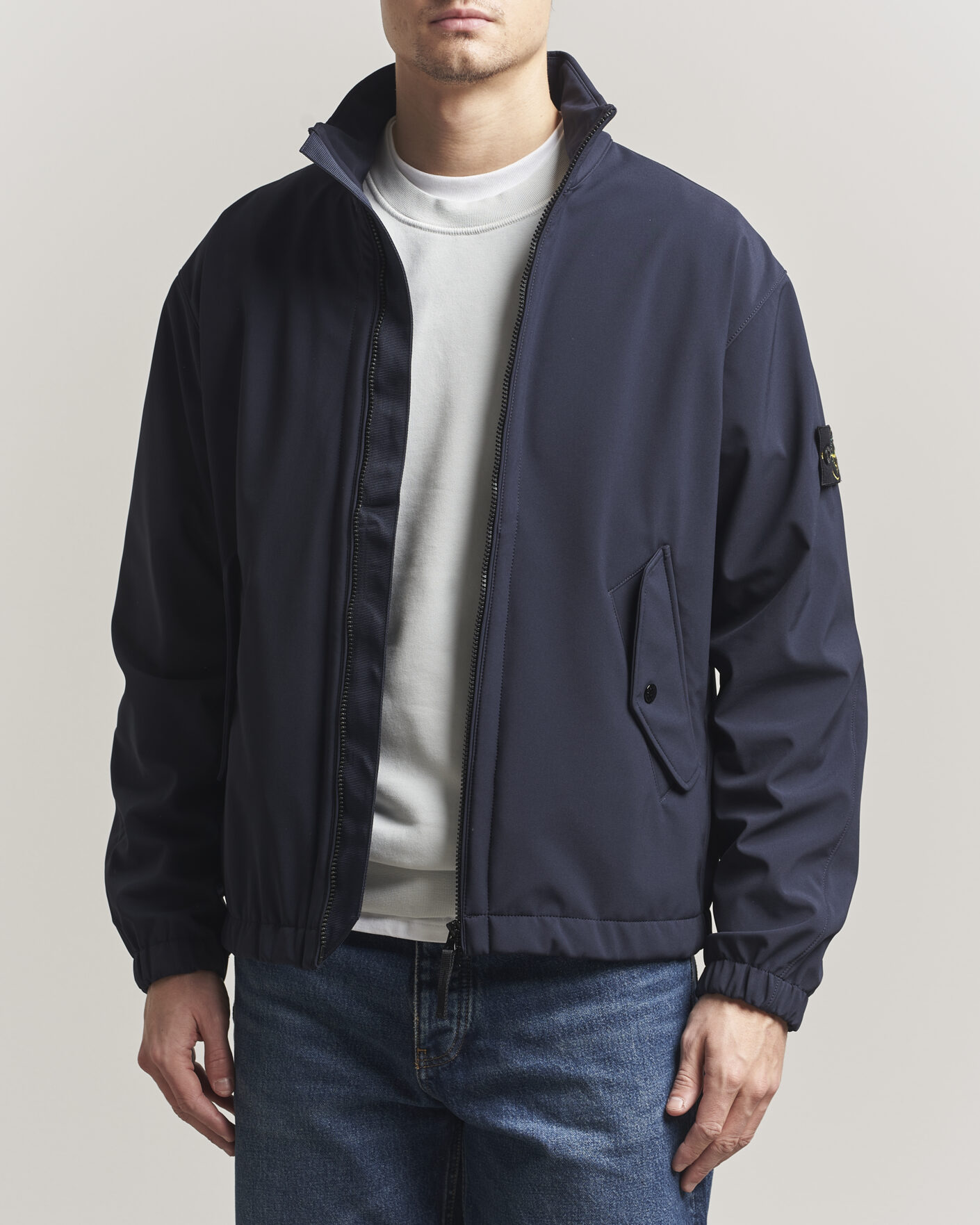 Uomini | Giacche | Stone Island | Soft Shell Jacket Navy