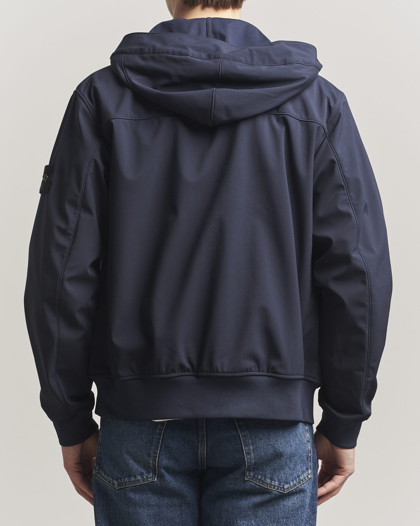 Uomini | Giacche | Stone Island | Soft Shell Hooded Jacket Navy