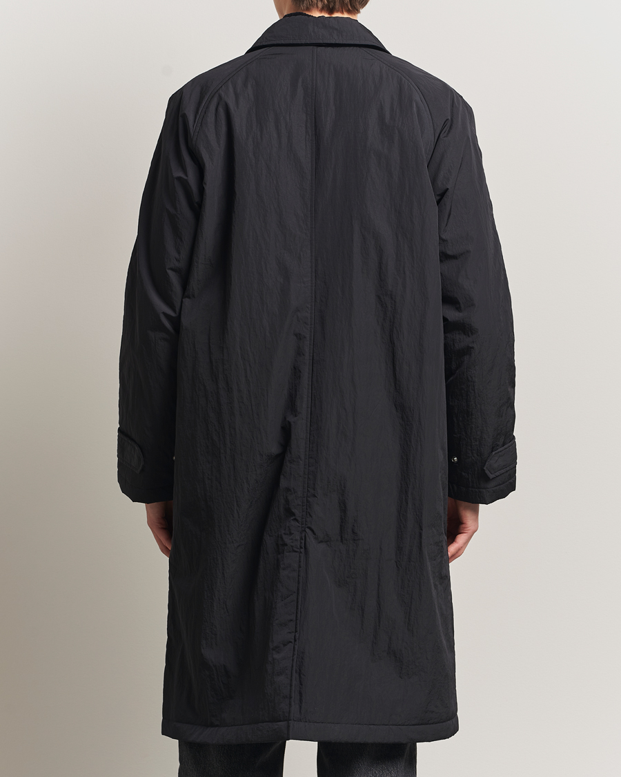 Uomini | Giacche | Sunflower | Relaxed Nylon Coat Black