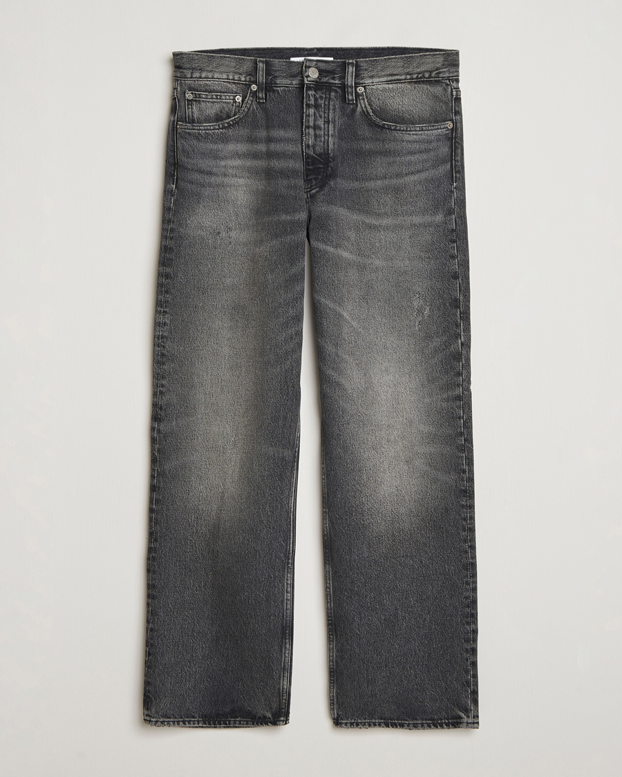 Uomini | Jeans | Sunflower | Loose Jeans New Black Worn