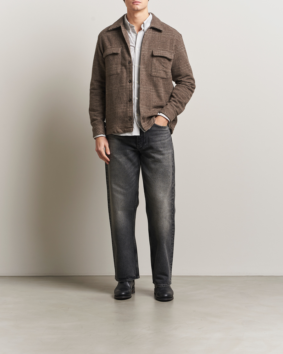 Uomini | Jeans | Sunflower | Loose Jeans New Black Worn
