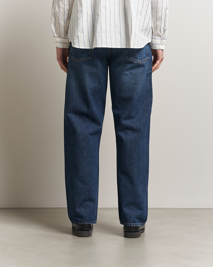 Uomini | Jeans | Sunflower | Loose Jeans Dark Blue Worn