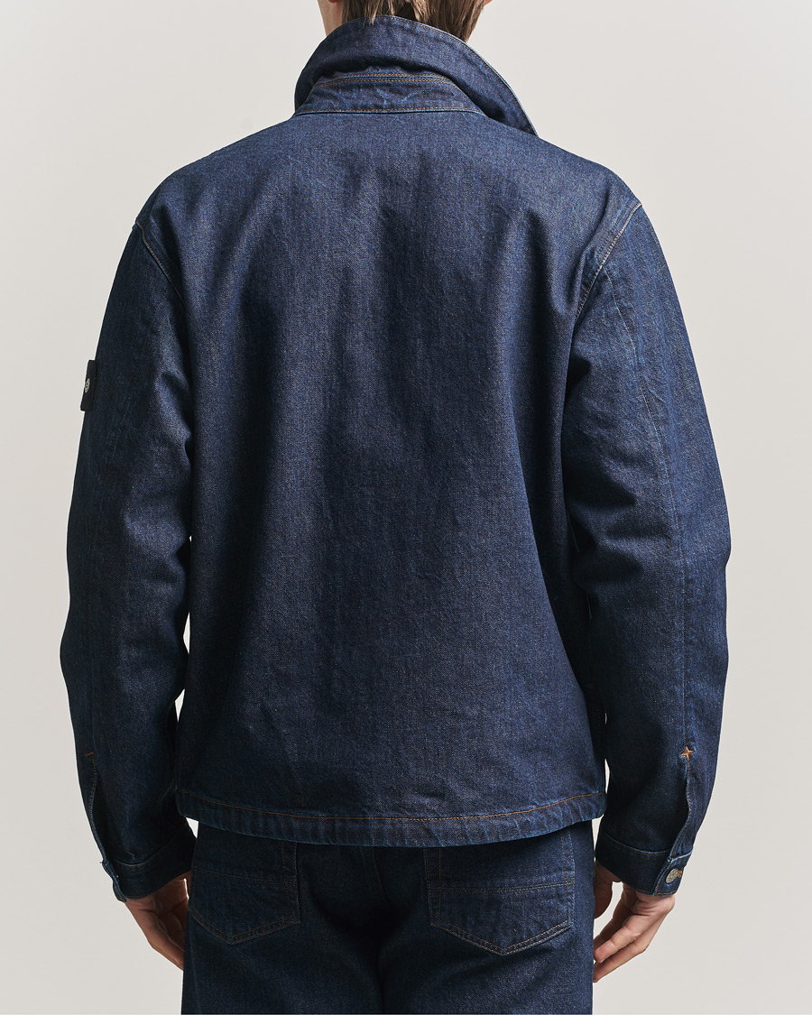 Uomini | Giacche | Stone Island | Denim Jacket Blue Rinse