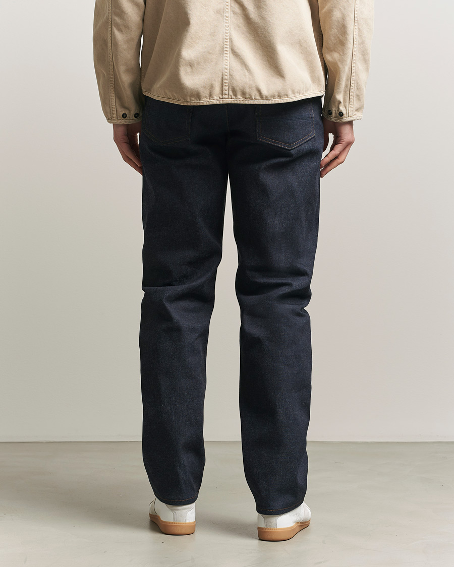 Uomini | Jeans | Stone Island | Straight Fit Raw Denim Jeans Blue