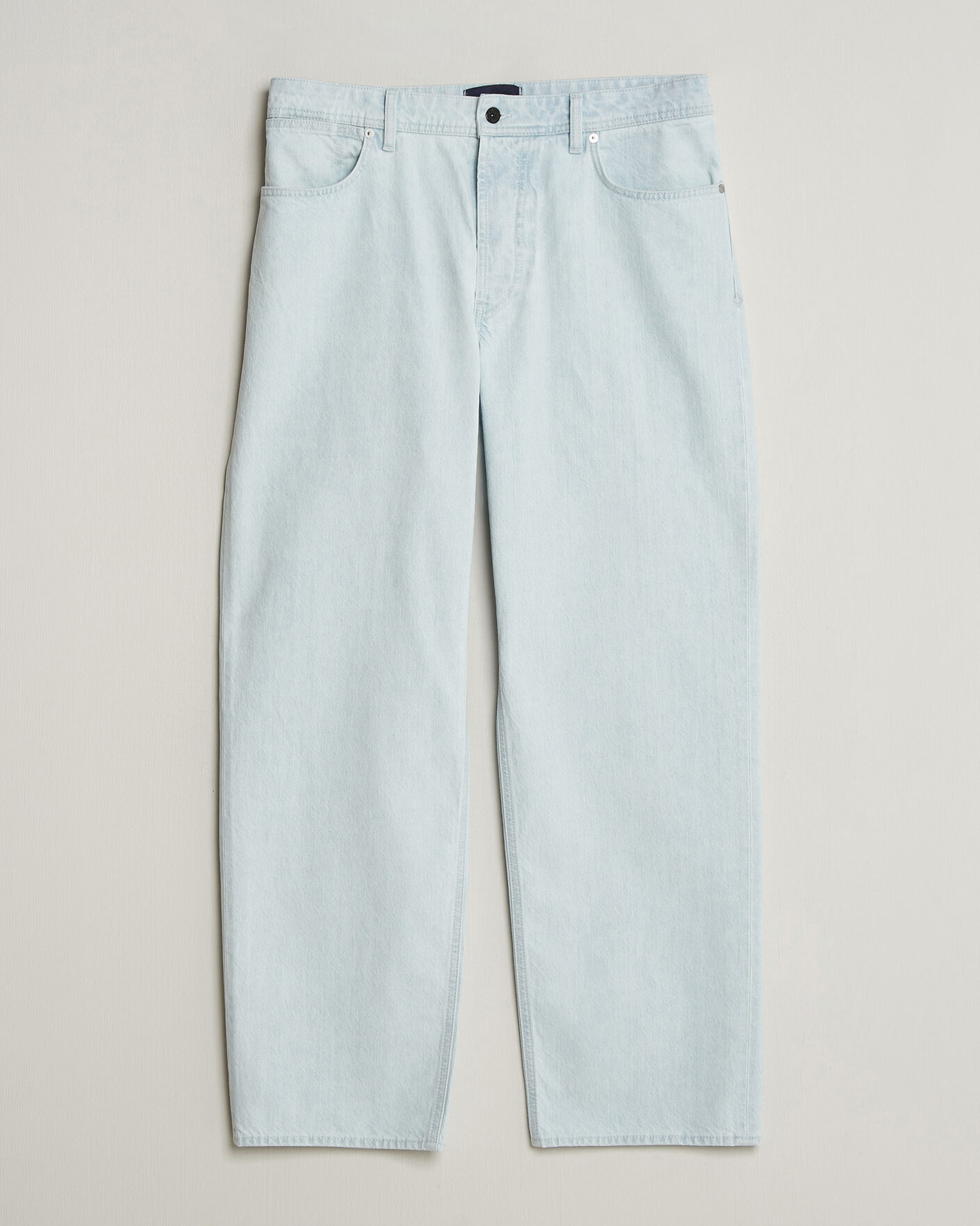 Uomini | Jeans | Stone Island | Loose Fit Denim Jeans Blue Extra Bleach