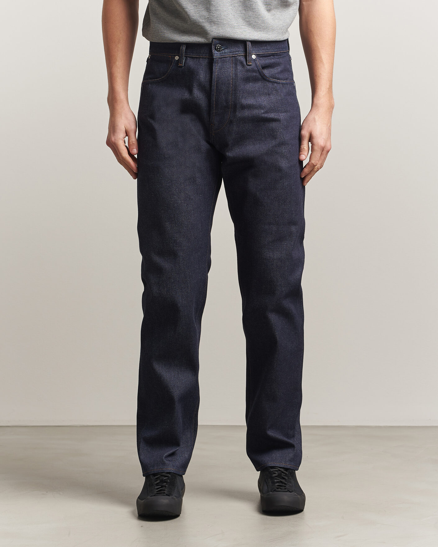 Uomini | Pantaloni | Stone Island | Straight Fit Jeans Blue Raw