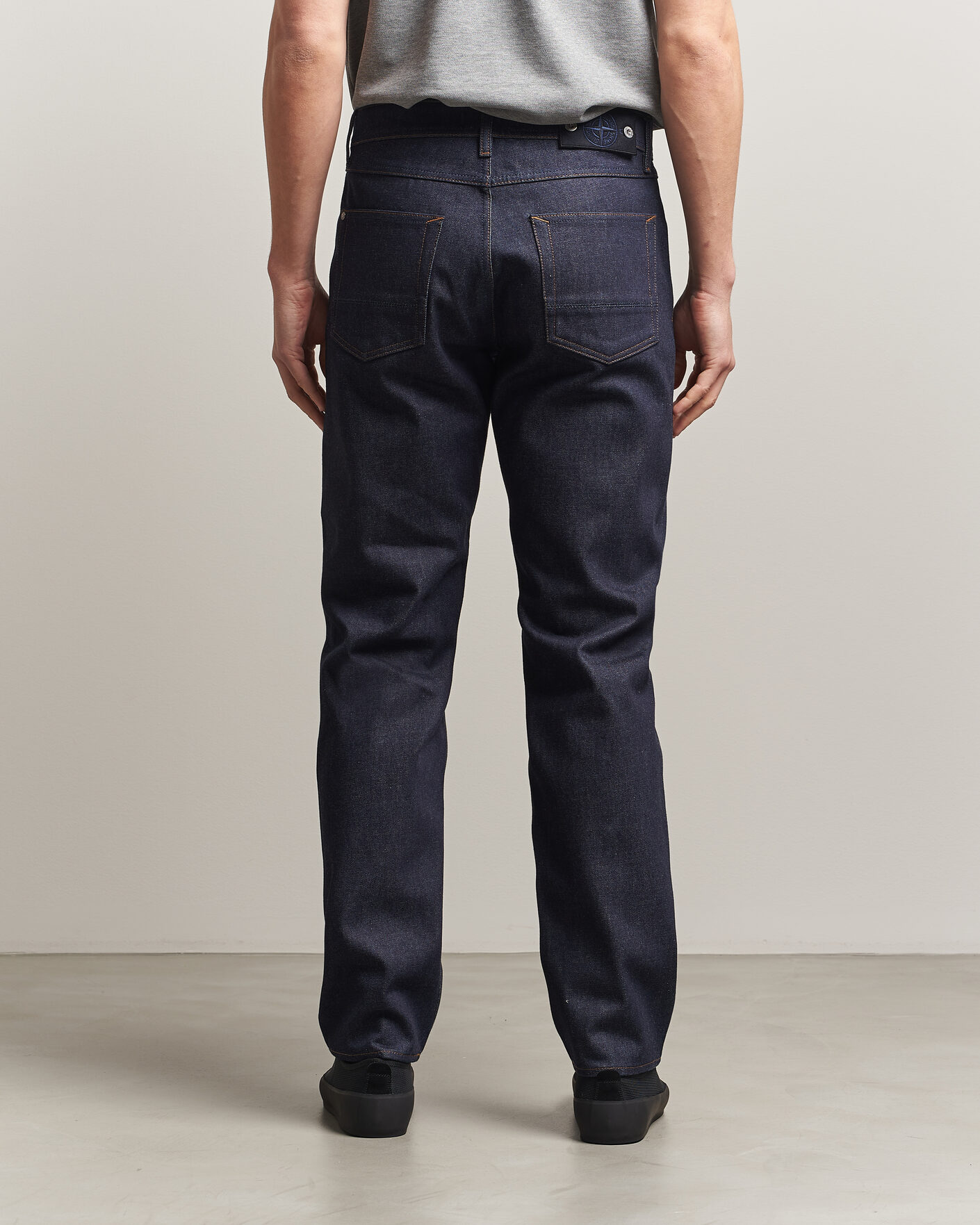 Uomini | Pantaloni | Stone Island | Straight Fit Jeans Blue Raw
