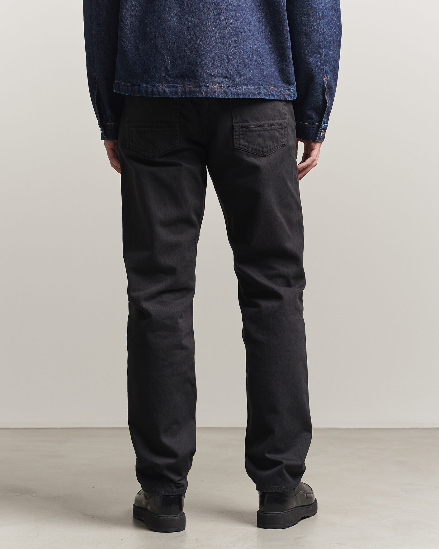 Uomini | Pantaloni | Stone Island | Straight Fit Denim Jeans Black