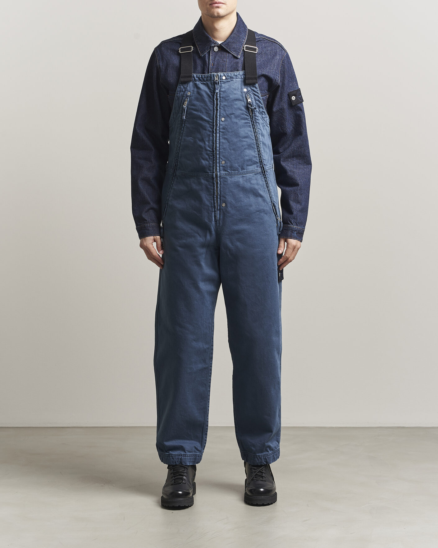 Uomini | Jeans | Stone Island | Denim Overall Indigo