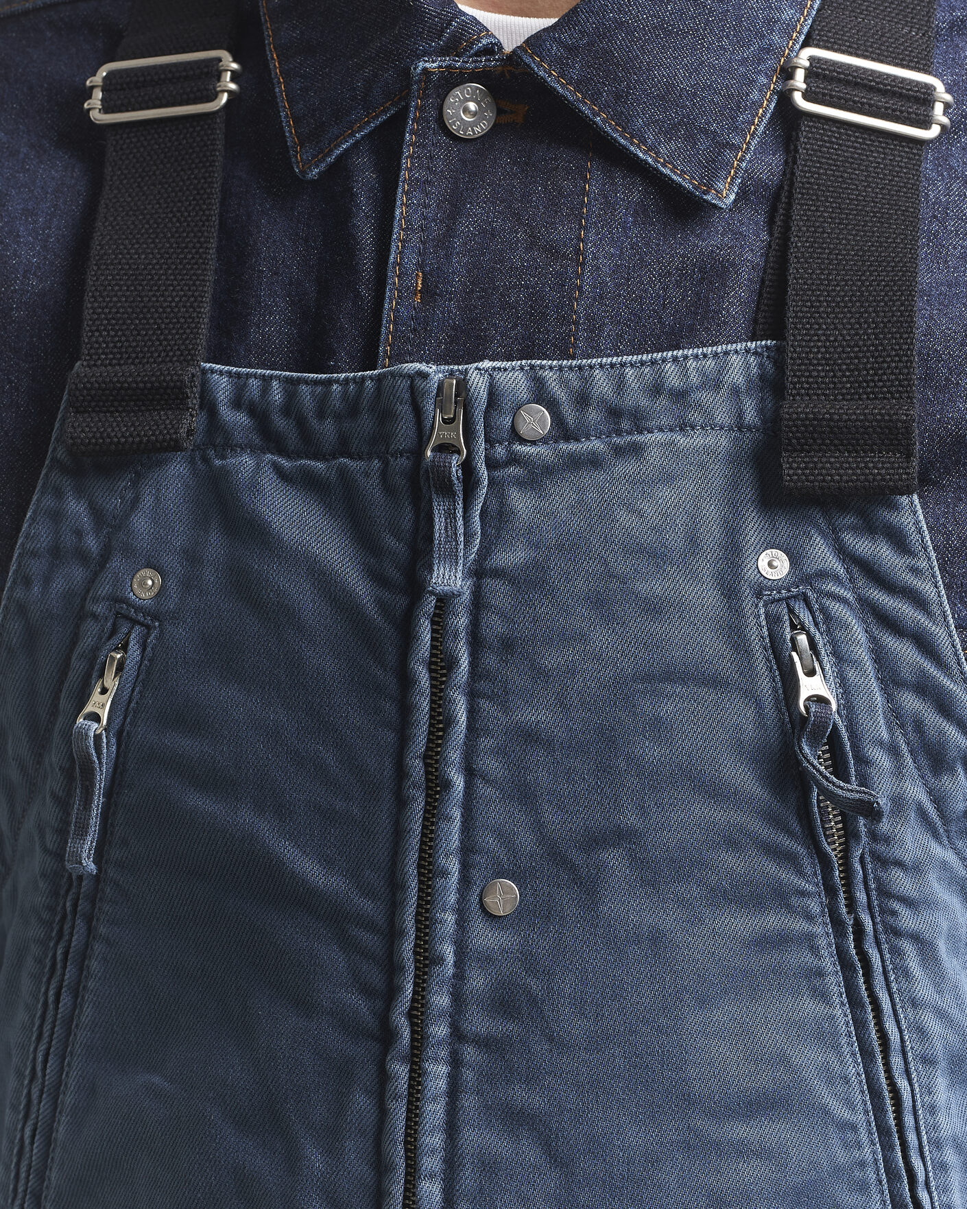 Uomini | Jeans | Stone Island | Denim Overall Indigo