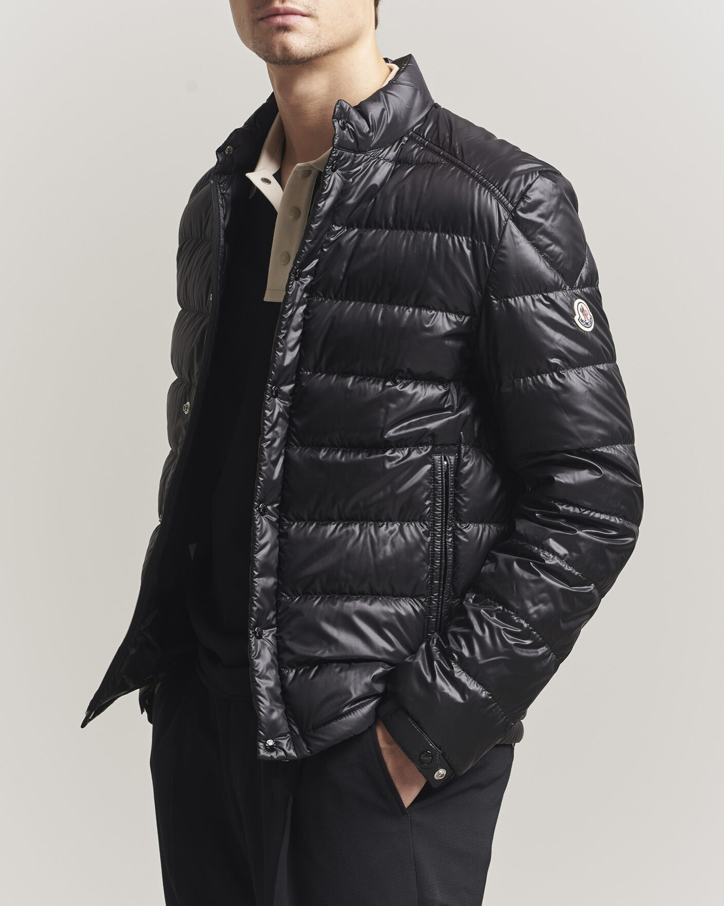 Uomini | Giacche | Moncler | Selves Down Jacket Black