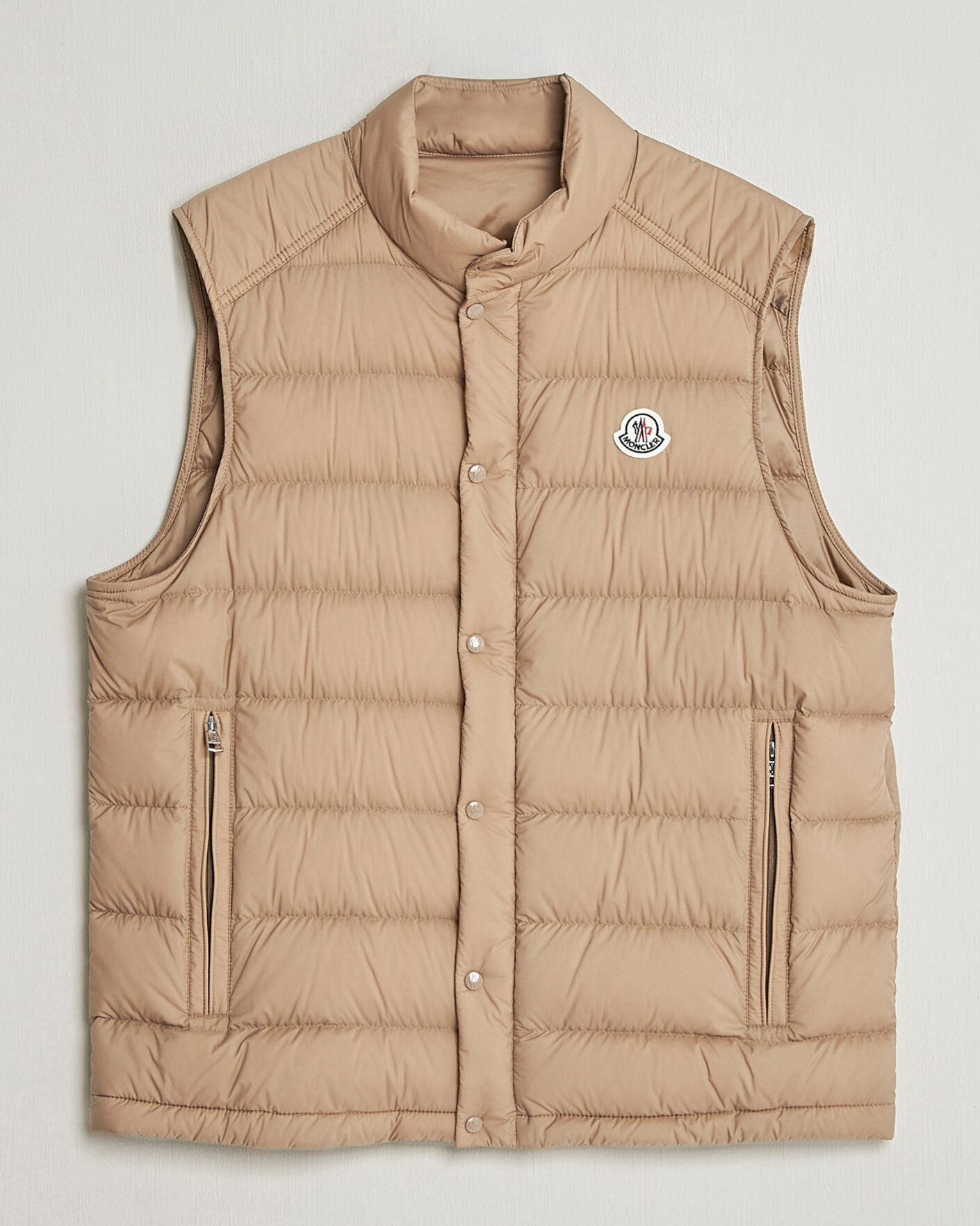 Uomini | Gilet | Moncler | Barthe Down Vest Tan