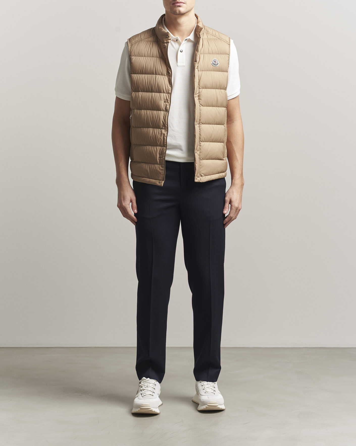 Uomini | Gilet | Moncler | Barthe Down Vest Tan