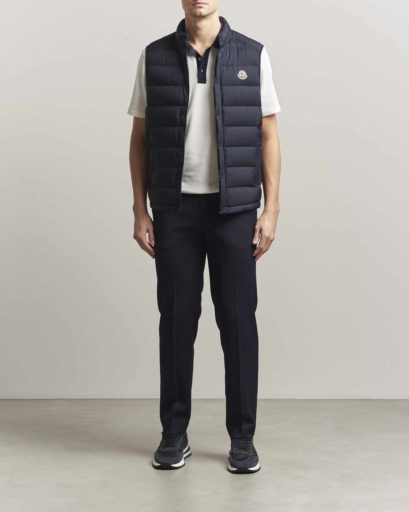 Uomini | Gilet | Moncler | Barthe Down Vest Navy