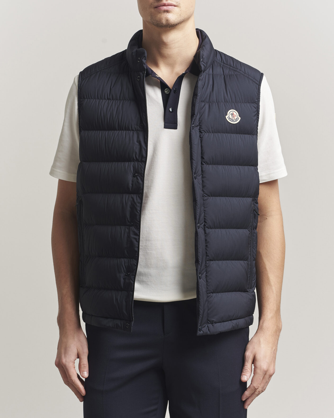 Uomini | Gilet | Moncler | Barthe Down Vest Navy