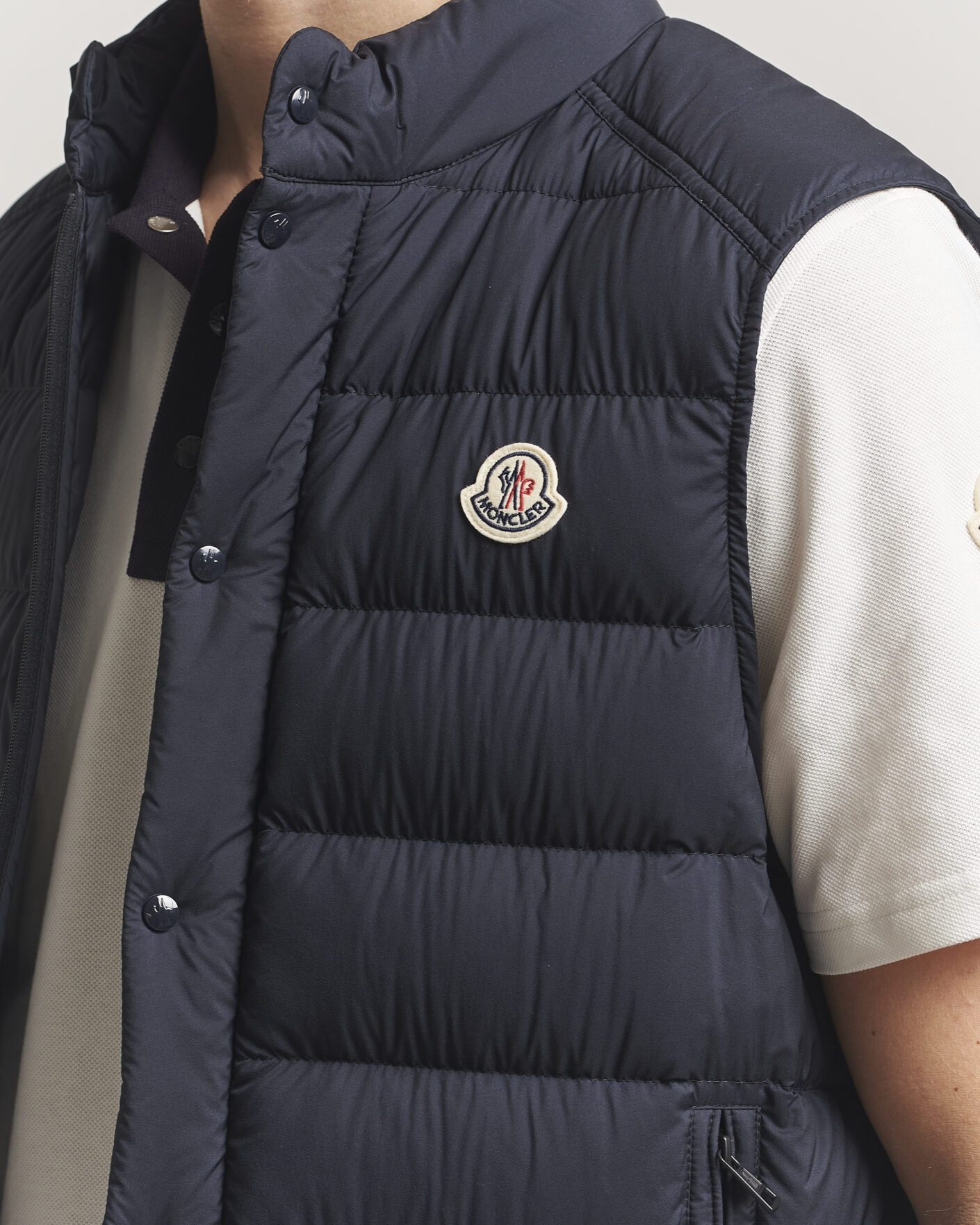 Uomini | Gilet | Moncler | Barthe Down Vest Navy