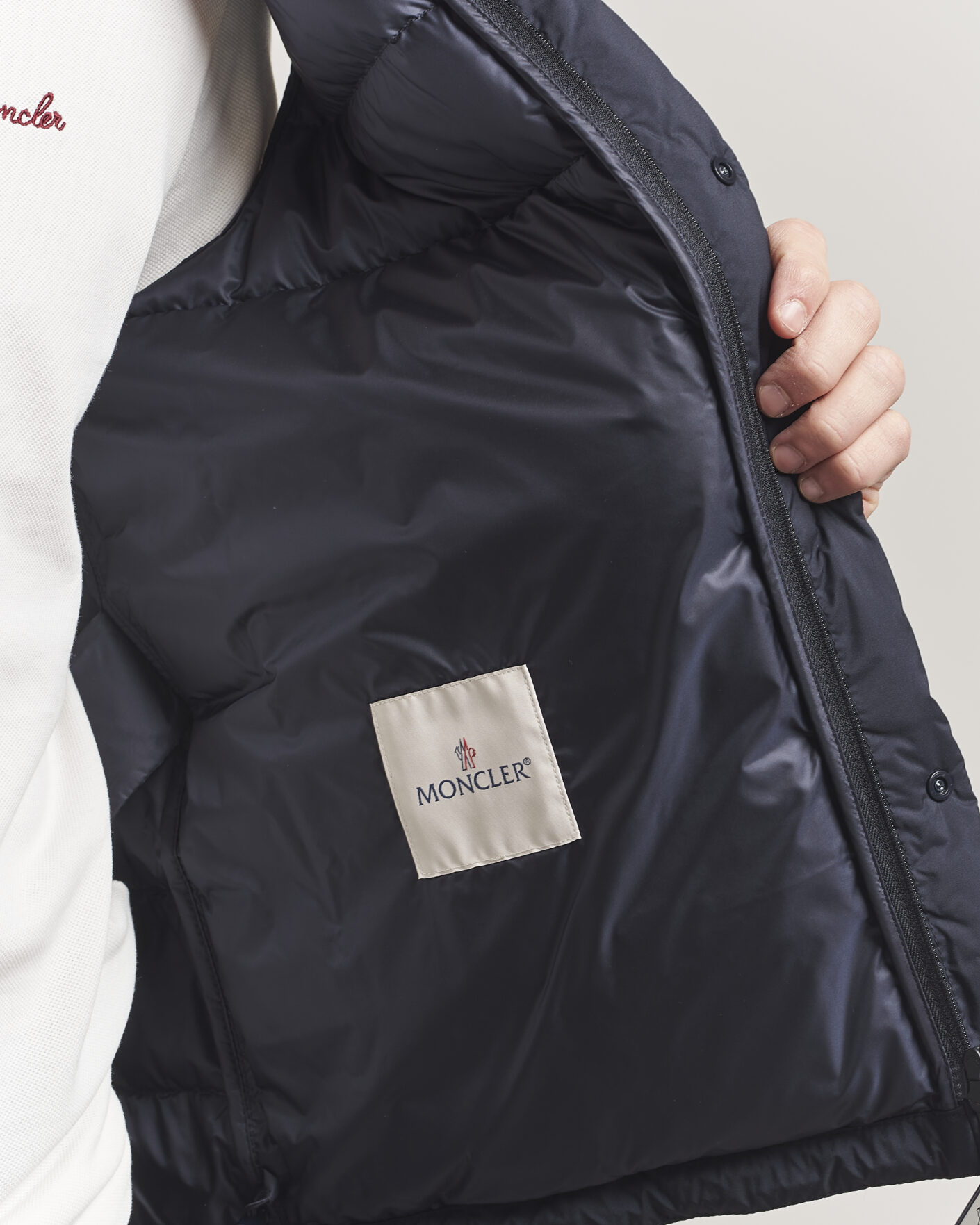 Uomini | Gilet | Moncler | Barthe Down Vest Navy