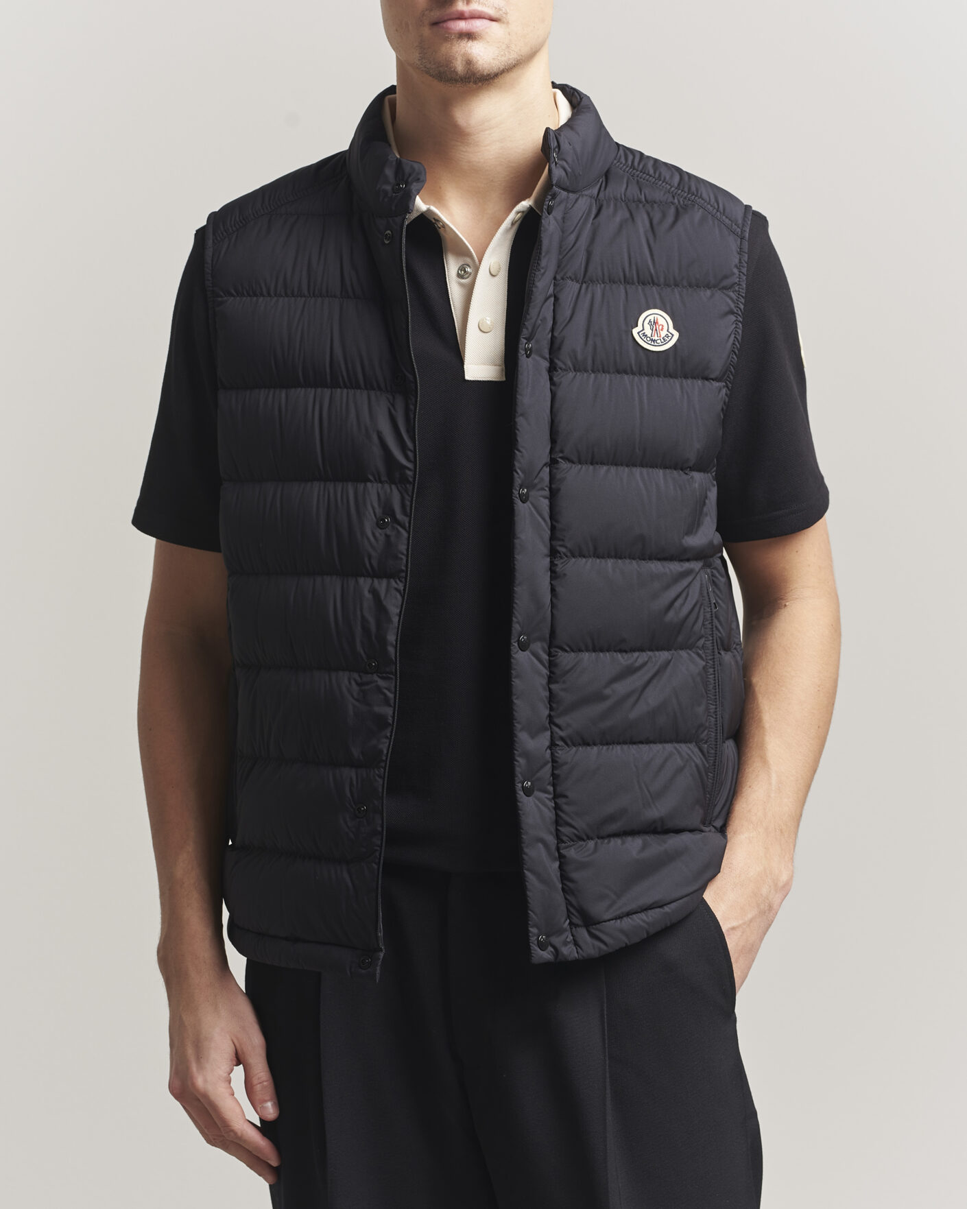 Uomini | Gilet | Moncler | Barthe Down Vest Black