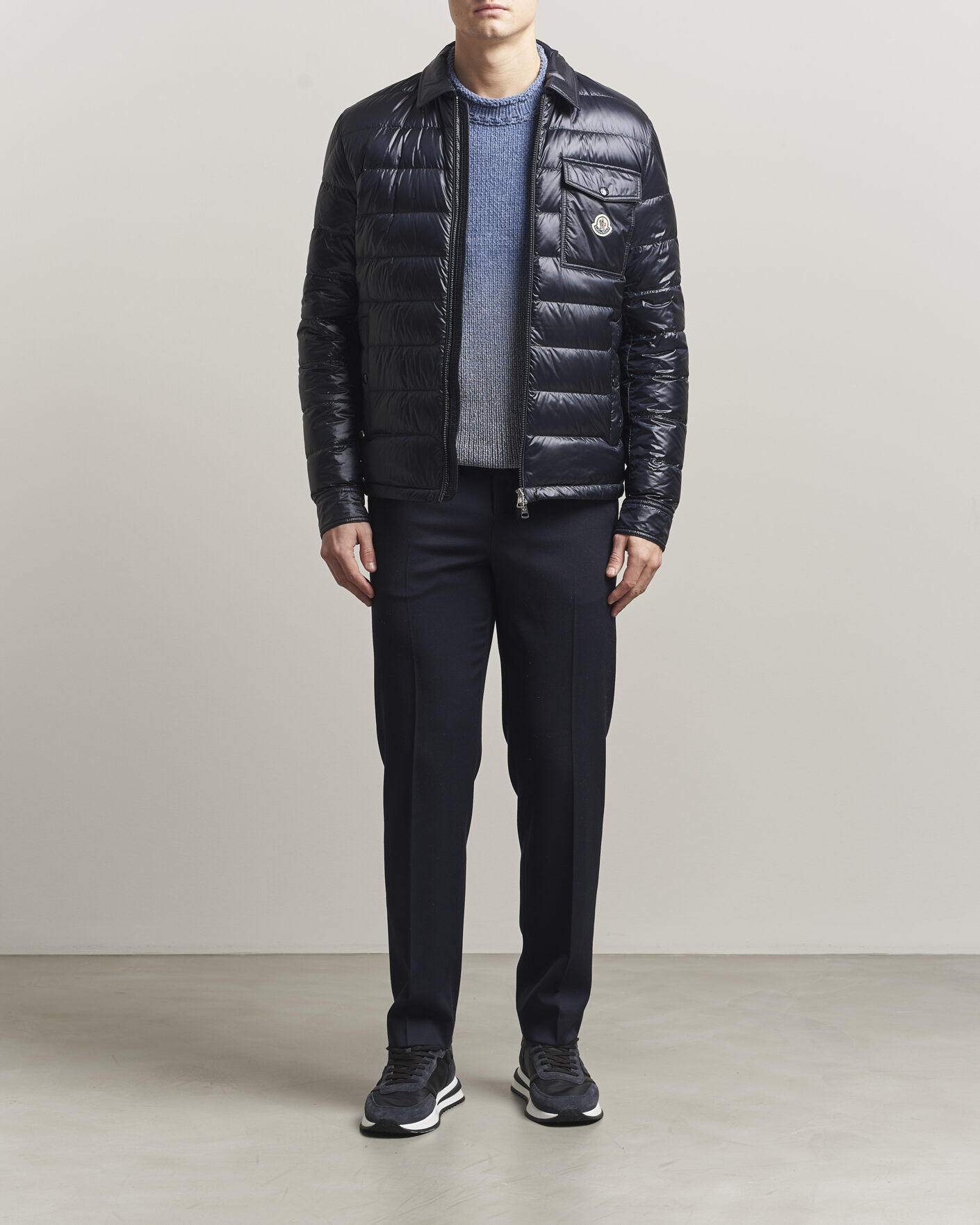 Uomini | Giacche | Moncler | Mourillon Shirt Jacket Navy