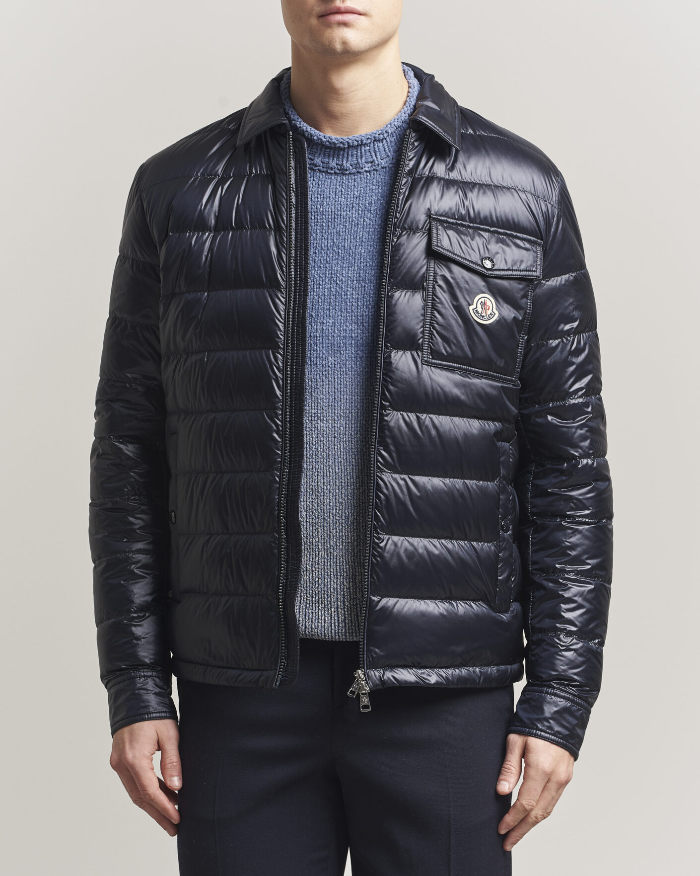 Uomini | Giacche | Moncler | Mourillon Shirt Jacket Navy