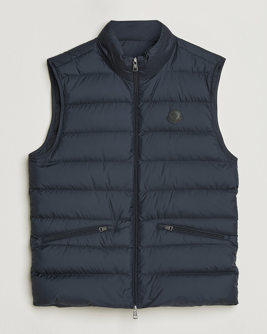 Uomini | Gilet | Moncler | Lechtal Down Vest Navy