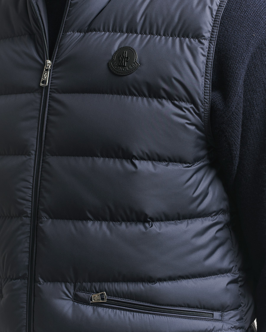 Uomini | Gilet | Moncler | Lechtal Down Vest Navy