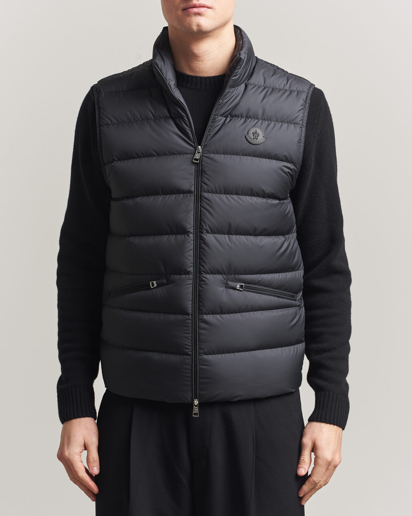 Uomini | Gilet | Moncler | Lechtal Down Vest Black