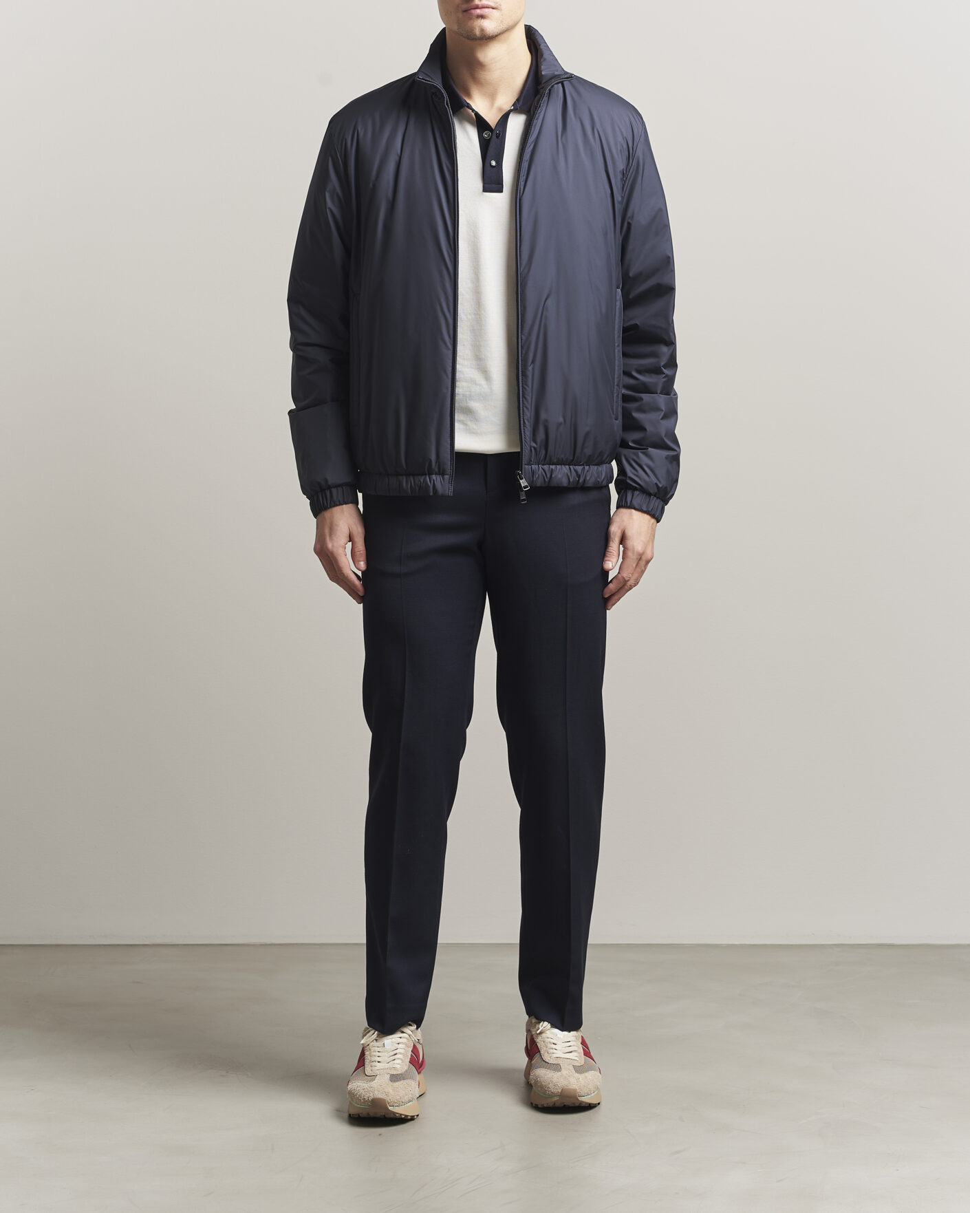 Uomini | Giacche | Moncler | Berre Bomber Jacket Navy