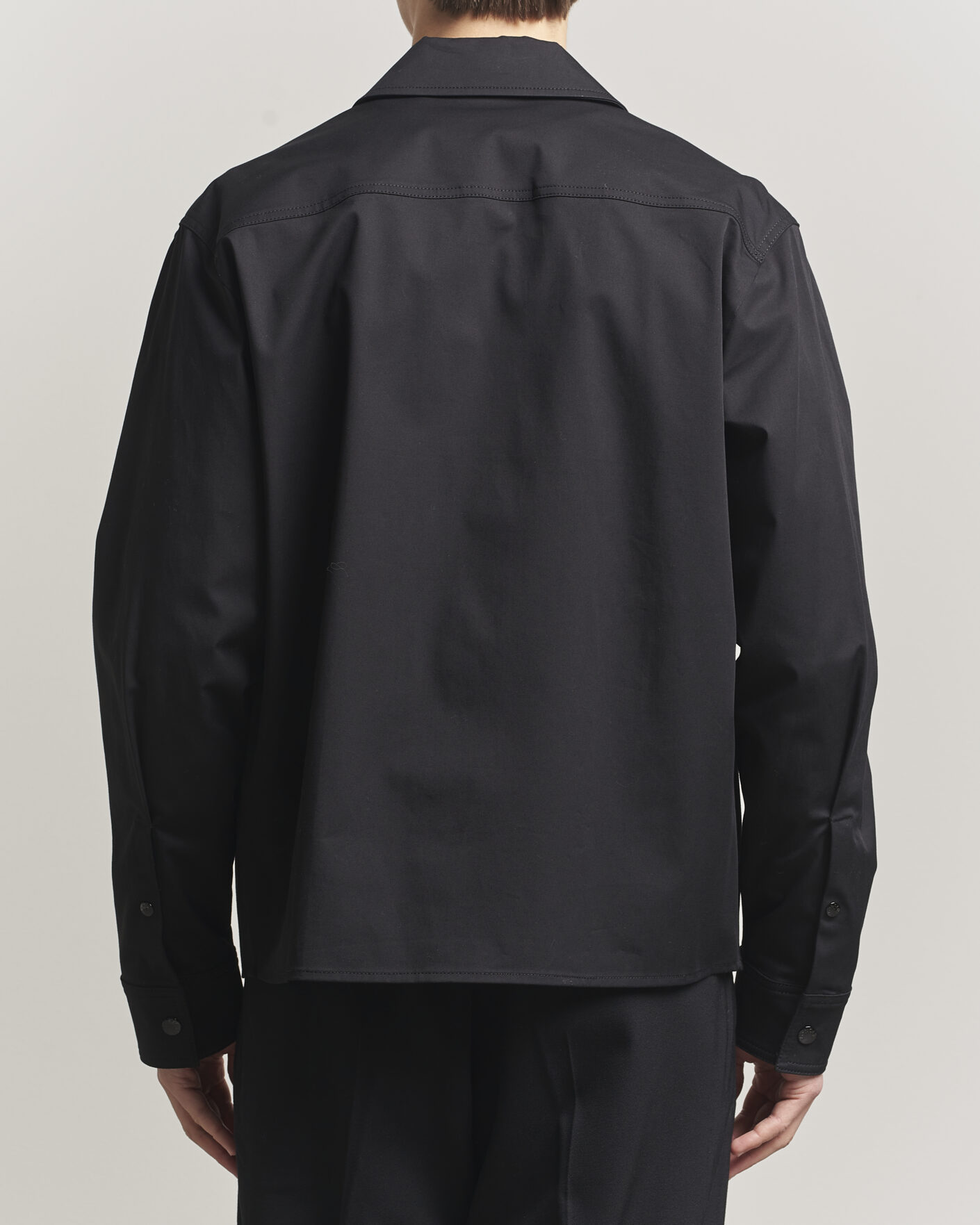 Uomini | Camicie | Moncler | Zip Overshirt Black
