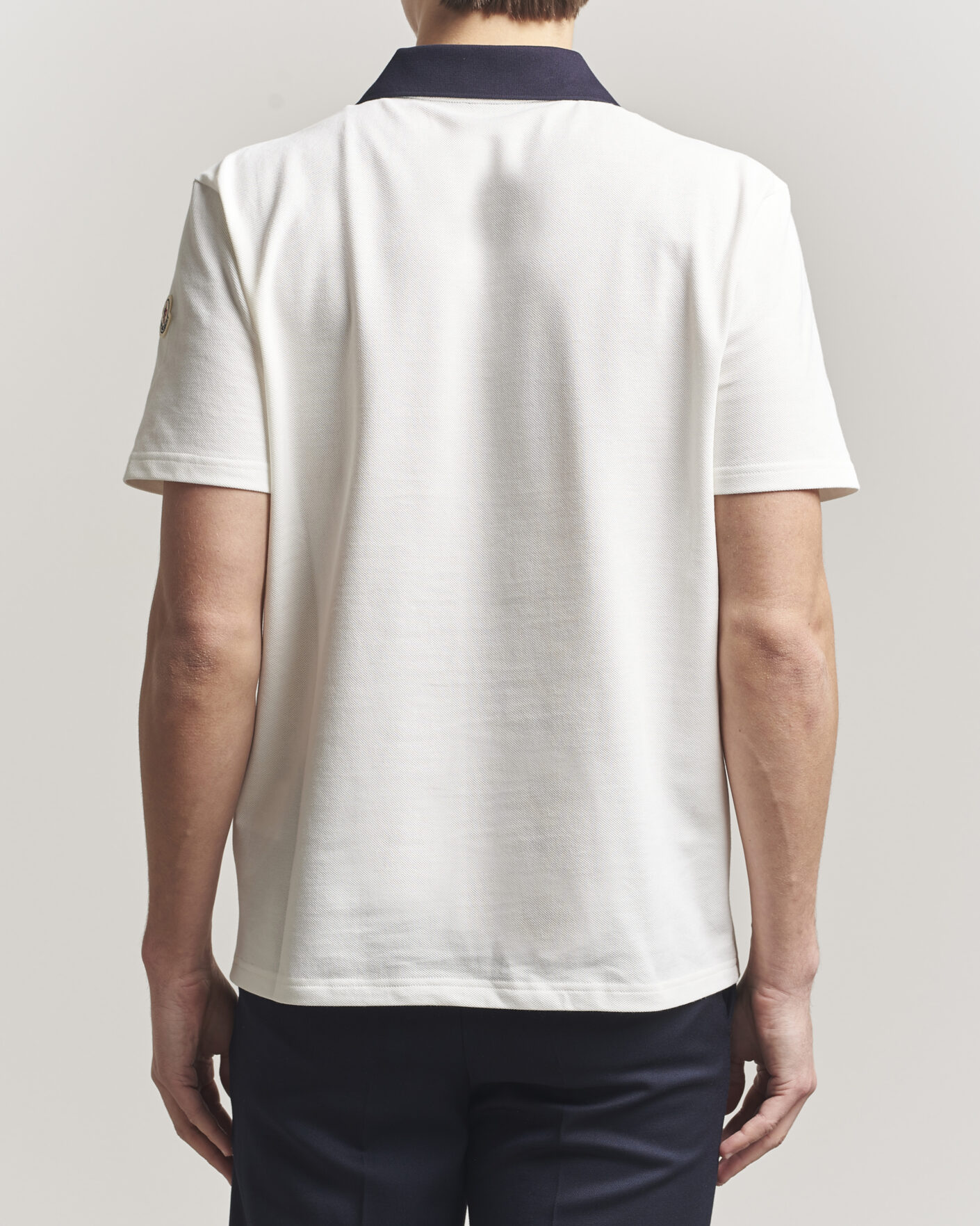 Uomini | Polo | Moncler | Signature Logo Polo Off White