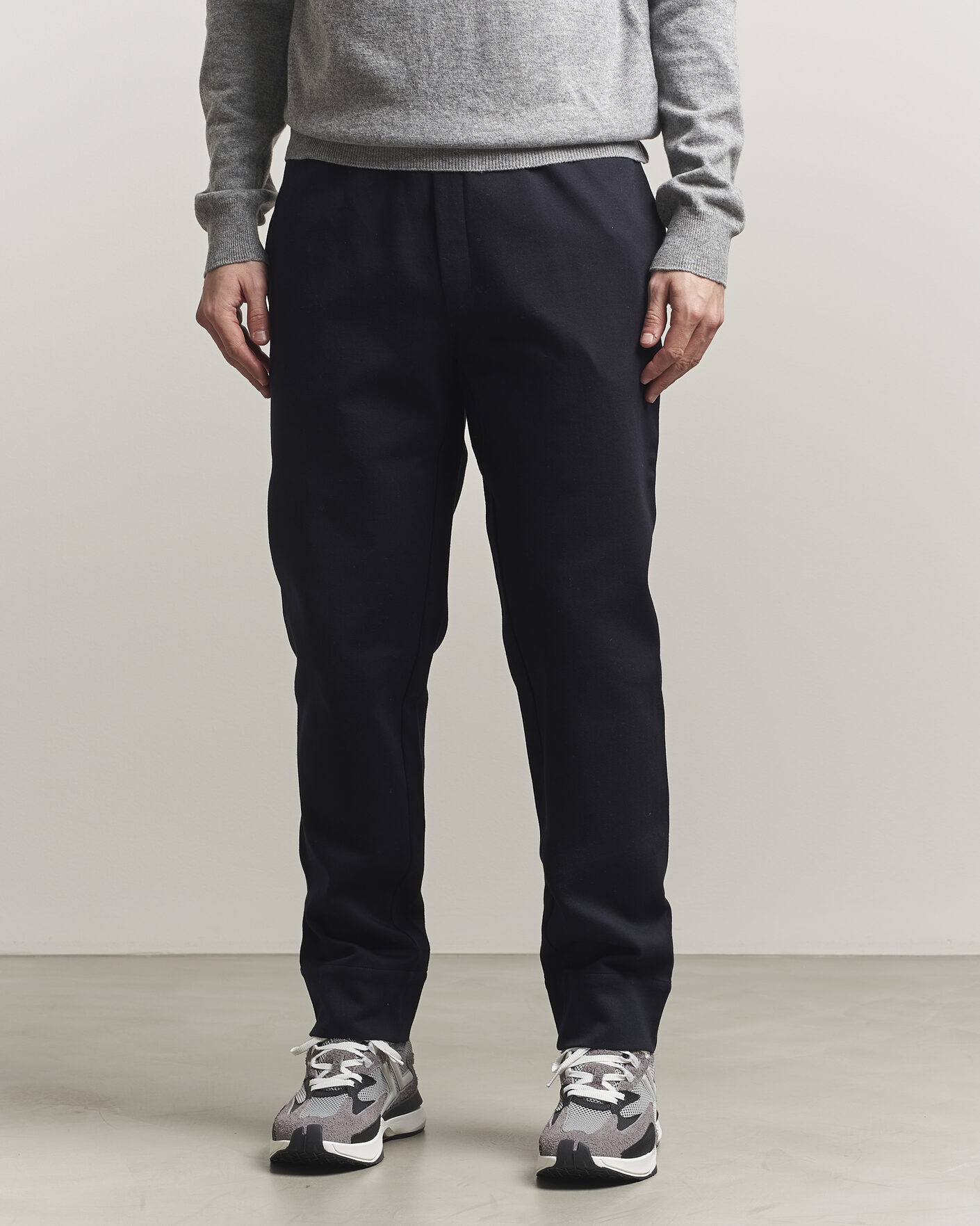 Uomini | Pantaloni | Moncler | Luxury Sweat Pants Navy